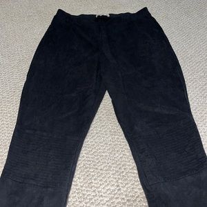 hollister suede pants